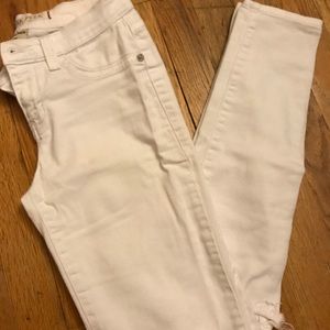 White Denim Jeans